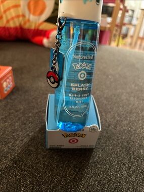 Pokemon Blue Splash Berry Hair & Body Fragrance Mist with Pokeball Charm